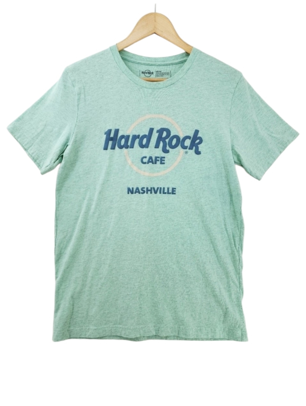 Hard Rock Cafe Nashville Tennessee Green T-Shirt Women's Size Medium
